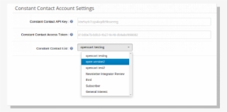 Opencart Extensions Newsletter Integrator - Opencart #5552378