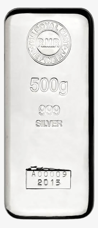 500 G Silver Bar Cast - Silver #5553291