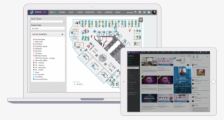 Seating Map And Baseball Card Shown On Two Devices #5554285