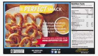 Superpretzel Fully Baked Soft Pretzels 36 Ct. Box #5554890