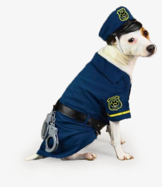 *cualquier Falta A Este Reglamento, Será Motivo De - Dog Halloween Costumes Cop #5554929