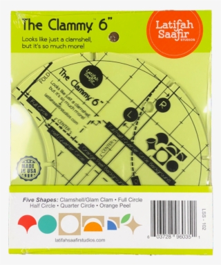 The Clammy 6″ - Clammy 15cm Template By Latifah Saafir Studios (lss-102) #5556440