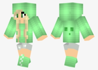 Slime Girl - Minecraft Skin Water Melon #5556778