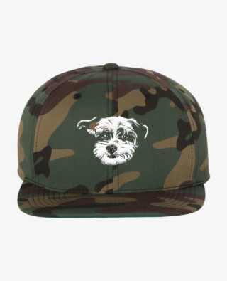 Horton Hat In Camo - Yupoong Classic Flat Bill Snapback Cap, Green #5557531