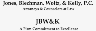 Jones, Blechman, Woltz & Kelly, P #5559486