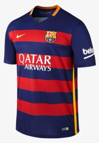 Clip Art Fc Barcelona Home Jersey 2015/16 With Transparent #5559773