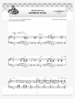 Super Mario Jazz Piano Arrangements Thumbnail - Mario Kart Wii #5561008