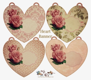 Heart Banner Print Glenda's World Wordt Weergegeven #5561659