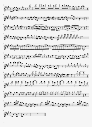 Samba Pa Ti Saxophone Ténor Sheet Music 2 Of 2 Pages - Document #5561947