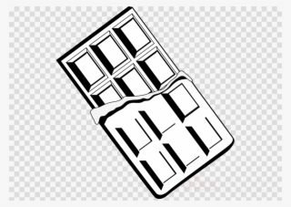Chocolate Bar Coloring Pages Clipart Hershey Bar Chocolate - Clip Art #5562526