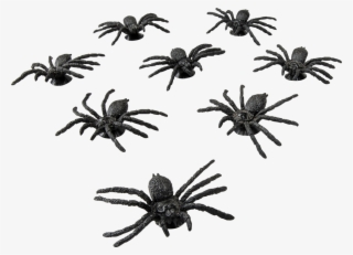 Window Decoration Spider 8 Pcs, , Large - Edderkopper Til Vinduesdekoration Børn #5562776