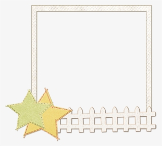 White Frame Square - Fence #5562838
