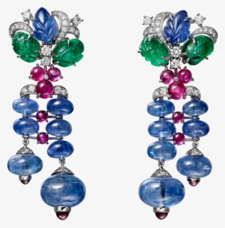 High Jewelry Earrings - Cartier Tutti Frutti #5562944