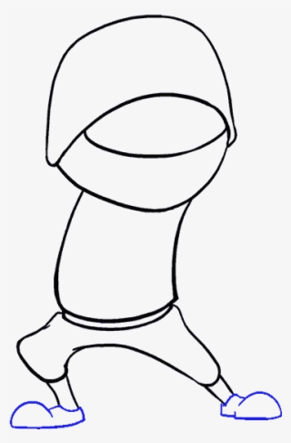 How To Draw Cartoon Ninja - Drawing #5563186