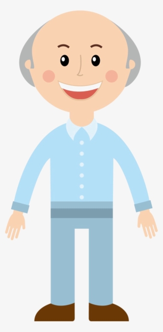 Grandpa Transparent Png - Vovô Vetor Png #5564335