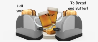 With A Side Of Toast - Pint Of Beer #5564715