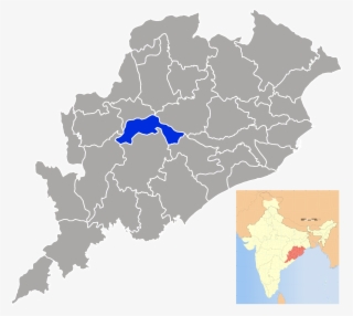 File - Orissaboudh - Balangir In Odisha Map #5565183