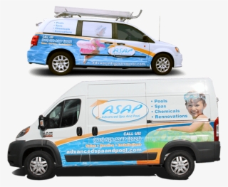 Asap Vans Fleet Vehicles Wrap - Compact Van #5566104