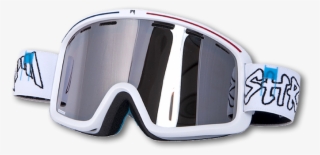 Shred Goggles Monocle Basher White #5566259