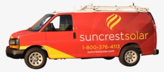 Chevy Van Wrap 3m Vehicle Wrap For Suncrest Solar Fleet - Stop #5566416