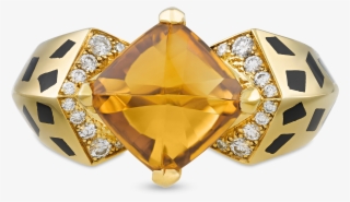 Cartier Citrine Panthère Ring - Ring #5567662