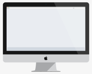 Imac Flat Mockup 2 , 2015 08 26 - Laptop Png #5569463