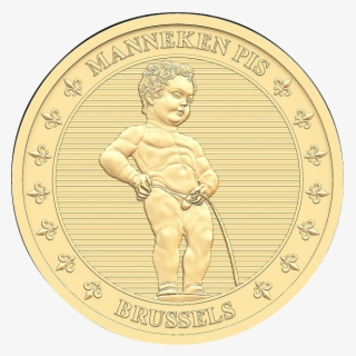 Manneken Pis Is A Landmark Small Bronze Sculpture In - Art #5569551