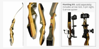 Spyder Takedown Recurve Bow And Arrow By Southwest #5569554