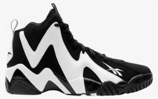 Kamikaze 2 Mid 'shawn Kemp' - Black And White High Top Reeboks #5570030