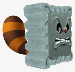 Raccoon Thwomps Sm3dw - Super Mario 3d Land Thwomp #5570517