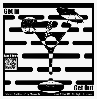 This Free Icons Png Design Of Martini Maze #5570899