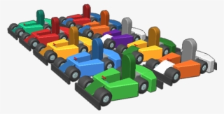 This Consists Of 12 Go Karts - Baby Toys #5571512