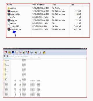 Outside Of Winrar Make A New Vanilla Folder That Will - Winrar #5571821