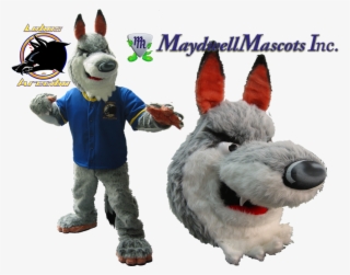 Wolf Mascot Lobos Arecibo - Lobos De Arecibo Rectangle Sticker #5571962