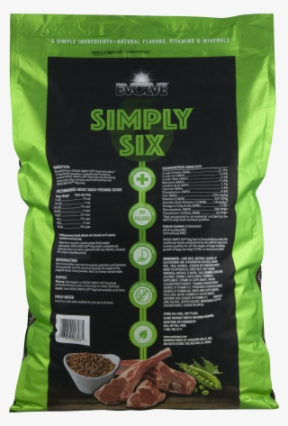 Evolve Simply Six Lamb Meal, Brown Rice & Pea Recipe #5574249
