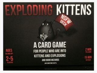 Nsfw Deck - Exploding Kittens Card Game Nsfw Edition #5575481