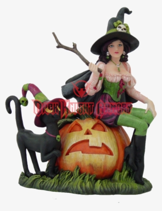 Halloween Witch Statue - Pacific Trading Home And Garden #5576724