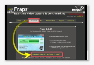Эти Рекомендации Актуальны И Для Желающих Скачать Fraps - Fraps #5577900
