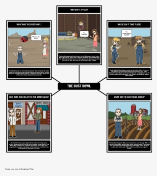 The Great Depression - Storyboard On New Media Influence On Society #5578952