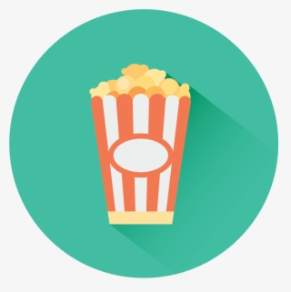 Null - Popcorn Icon Logo Png #5579587
