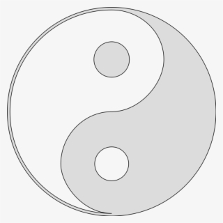 Yin And Yang Tai Chi Black And White Symbol Taiji - Yin And Yang #5580577