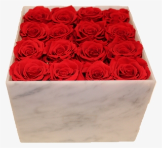 Clip Art Medium White/grey Marble Acrylic Rose Box - Marble #5581508