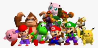 Ah Super Smash Bros, Esse Jogo Maravilhoso Que Sai - Super Smash Bros 64 Png #5581663