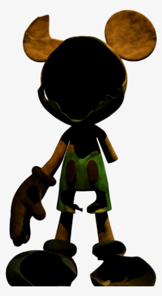 Withered Pn Mickey Full Body - Discovery Island #5582078