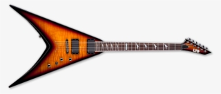 Ltd Flame Maple V-series Electric Guitar - Dave Mustaine Stradi Vmnt #5582285