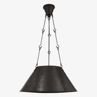 Naomi Hand-forged Hanging Shade In Aged Iron #5583339