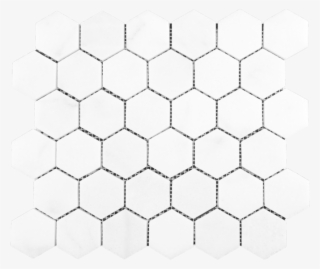 2" Bianco Perla Marble Hexagon Mosaic #5583889