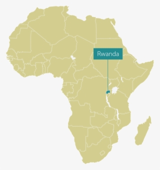 Africa - Africa Map Vector Black #5583949