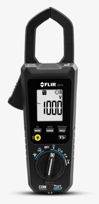Flir Cm74 - Flir Cm74 Commercial True Rms Ac/dc Clamp Meter - 600a #5584270