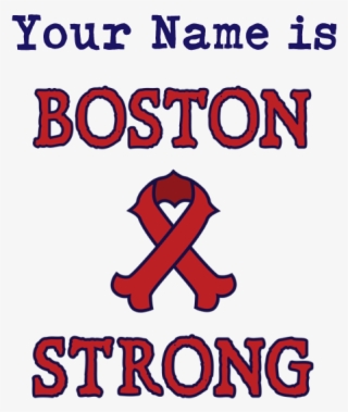 Favorite - Boston Strong Ribbon Shower Curtain #5584974